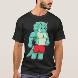 Triceratops as Bodybuilding der at Bodybuilding T Shirt