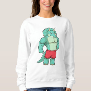 Triceratops as Bodybuilding der at Bodybuilding T Shirt