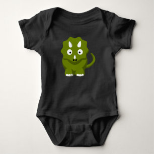 Triceratops Dino Baby Bodykostym T Shirt
