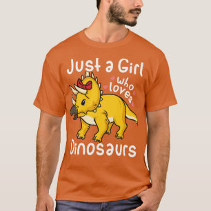 Triceratops Dinosaur Älskare T Shirt