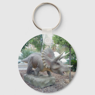 Triceratops Dinosaur Keychain Nyckelring