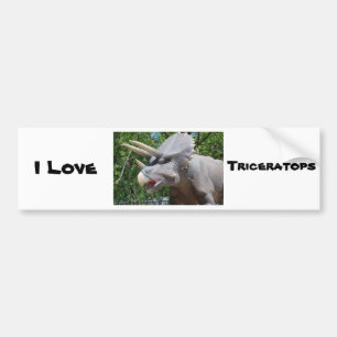 Triceratops Dinosaurs Bildekal