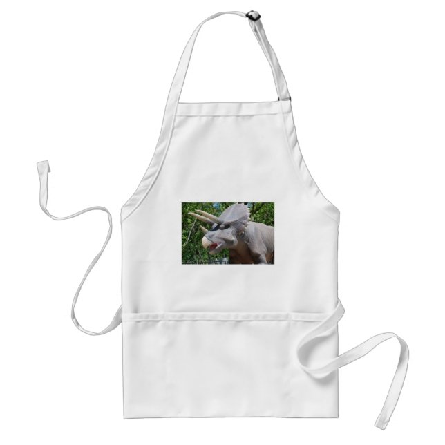Triceratops/Dinosaurs Förkläde (Framsidan)