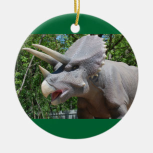 Triceratops Dinosaurs Julgransprydnad Keramik
