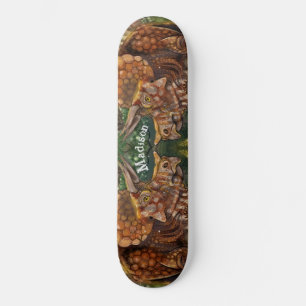 Triceratops Forest Mini Skateboard Bräda 18,5 Cm