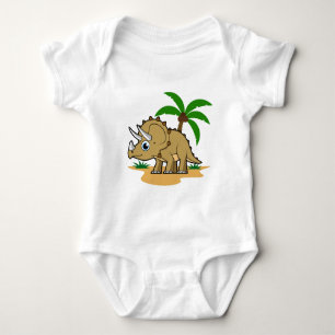 Triceratops i ett tropiskt klimat. t shirt