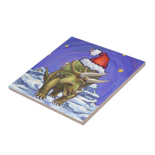 Triceratops jul kakelplatta