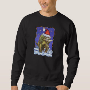 Triceratops jul lång ärmad tröja