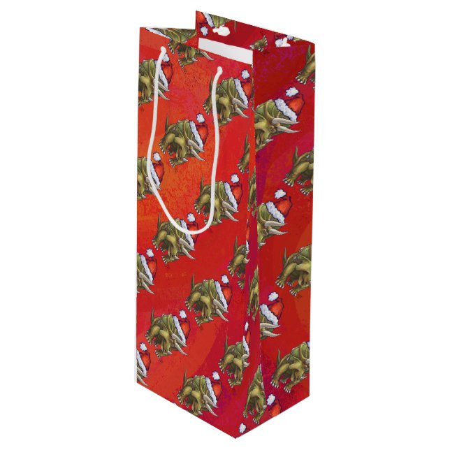 Triceratops jul på Red (Framsidan Vinklad)