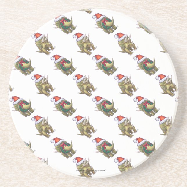 Triceratops jul underlägg sandsten (Framsidan)