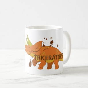 Triceratops Kaffemugg