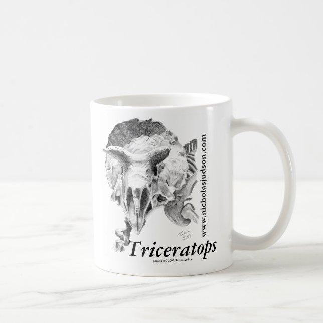 Triceratops Kaffemugg (Höger)