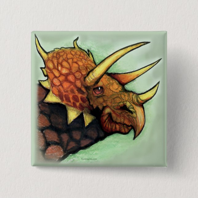 Triceratops Knapp (Framsida)