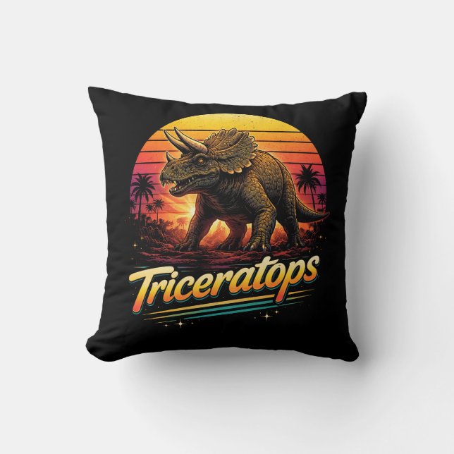 Triceratops Kudde (Framsida)