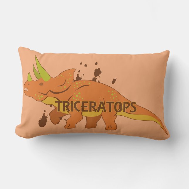Triceratops Lumbarkudde (Framsida)