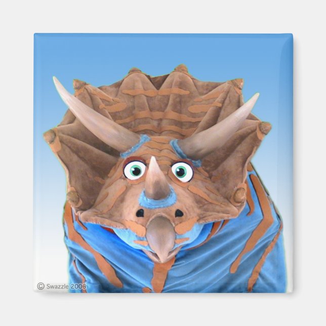 Triceratops Magnet (Framsidan)