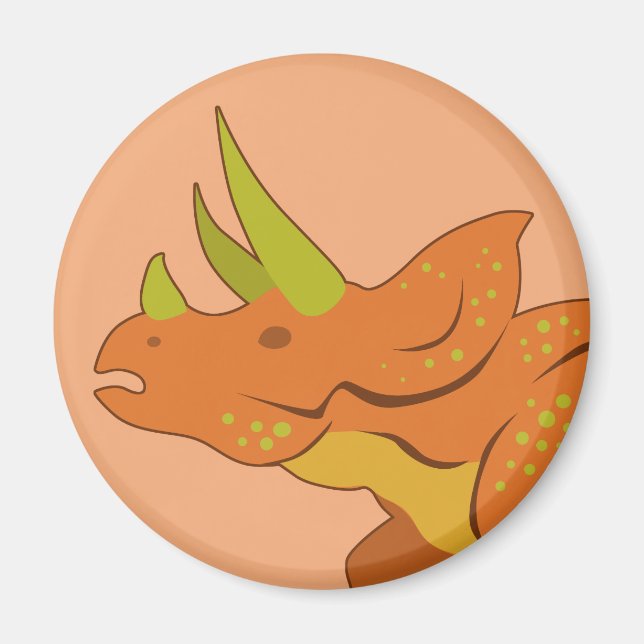 Triceratops Magnet (Framsidan)