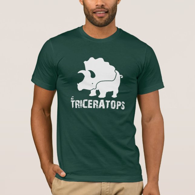 Triceratops T-shirt (Framsida)