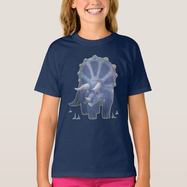 Triceratops T-Shirt (Framsida)
