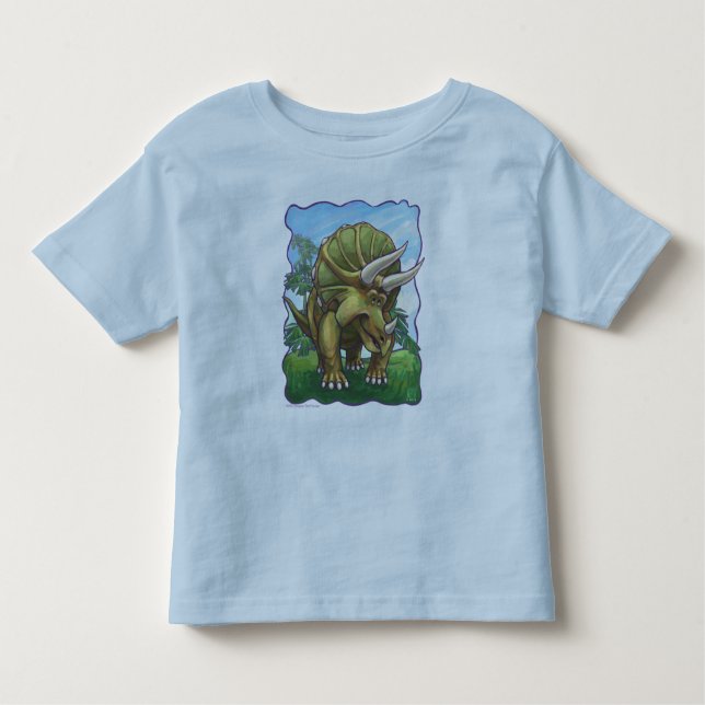 Triceratops T-Shirts (Framsida)