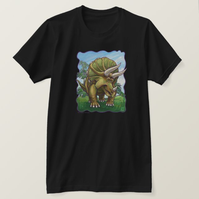 Triceratops T-Shirts (Design framsida)