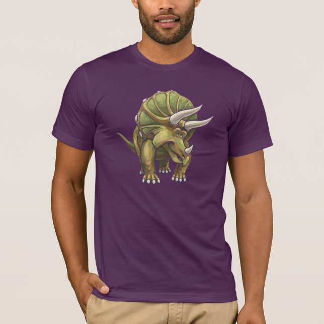 Triceratops T-Shirts (Framsida)