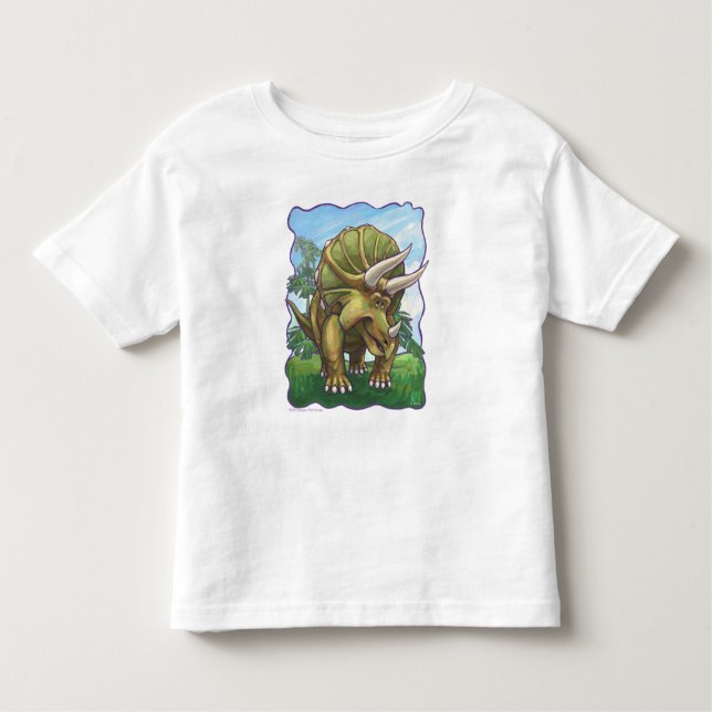 Triceratops T-Shirts (Framsida)