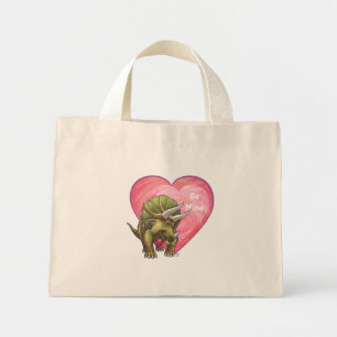 Triceratops Valentine Day Mini Tygkasse