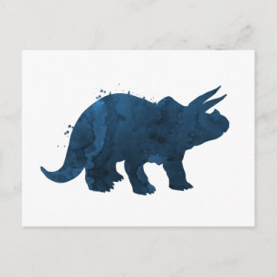 Triceratops Vykort