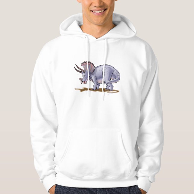 triceratopstecknaddinosaur sweatshirt (Framsida)