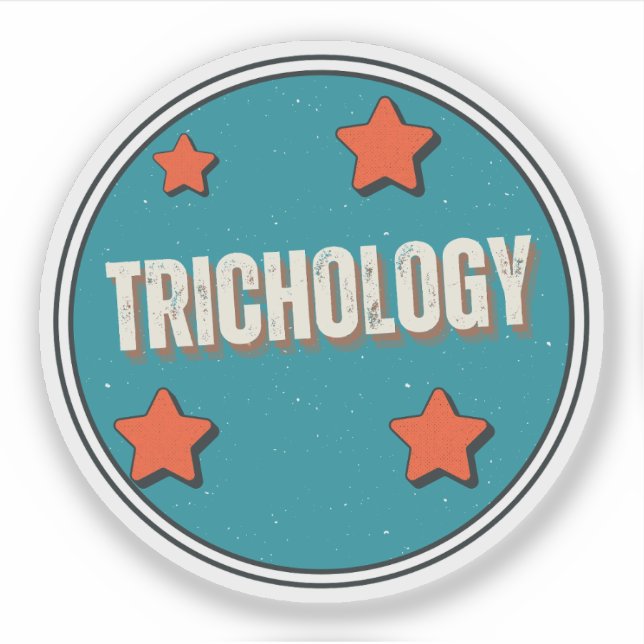 Trichologi Klistermärken (Framsida)