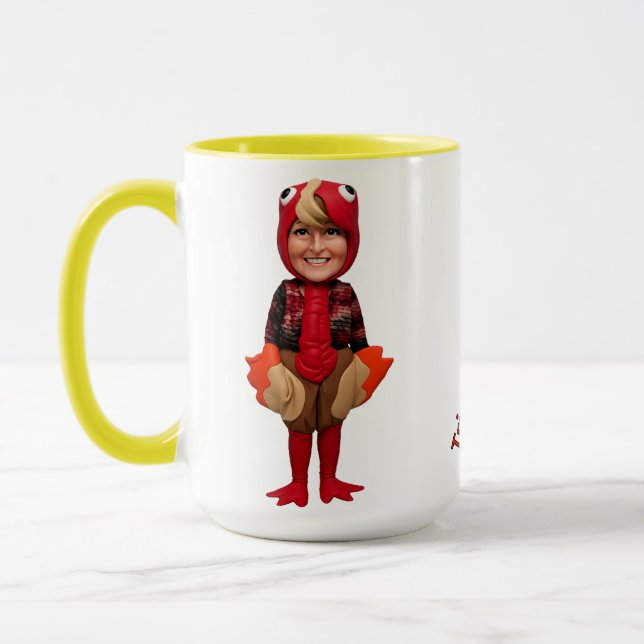 Tricia Party Turk Kalkmugg Mugg (Vänster)