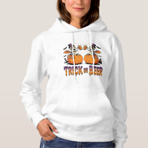 Trick eller Beer Skeleton Dragons på pumpor T Shirt