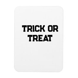 Trick eller. Behandla Halloween-skämt, svart, enke Magnet