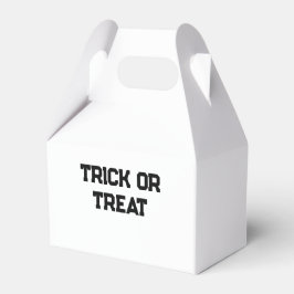 Trick eller. Behandla Halloween-skämt, svart, enke Presentaskar