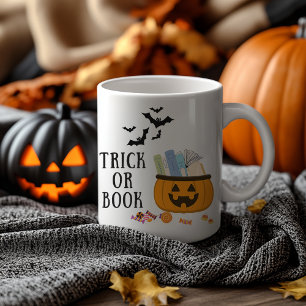 Trick eller Bokar Kaffemugg