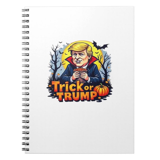 Trick eller Halloween Classic Anteckningsbok (Framsidan)
