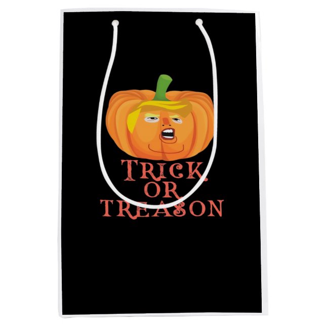 Trick- eller resonansHalloween-impeach Trumpkin De (Framsidan)