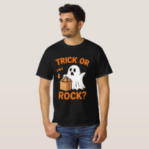 Trick eller Rock Rollig Halloween T-Shirt
