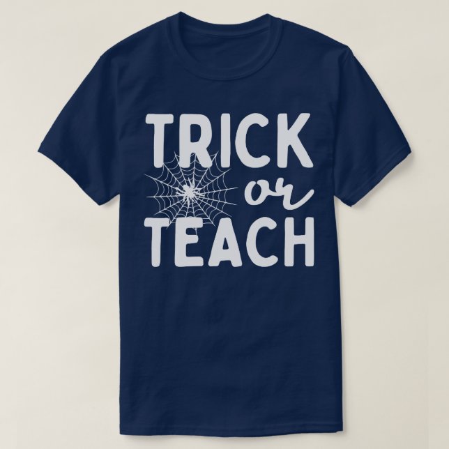 Trick eller Teach 5 T Shirt (Design framsida)