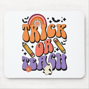 Trick eller Teach Groovy Teacher Ghost Funny Hallo Musmatta