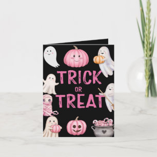 Trick eller tre Halloween Ghost 3:e födelsedagen P Inbjudan