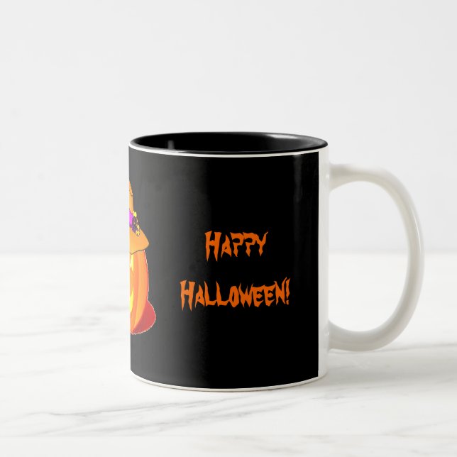 Trick eller Treat Halloween Mugg (Höger)