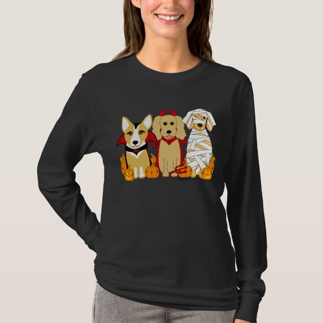 Trick eller Treaters! Tee (Framsida)