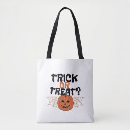 Trick eller Treats Halloween Tote bag Tygkasse