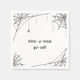 trick för att behandla din lyxnapkin - halloween pappersservett