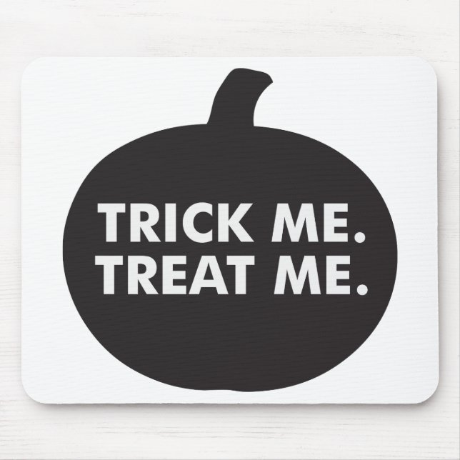Trick Me Treat Me, Black White Musmatta (Framsidan)