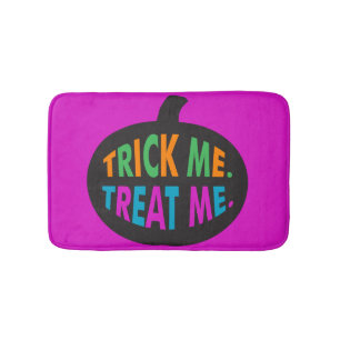 Trick Me Treat Me, Halloween Multi-Färg Badrumsmatta
