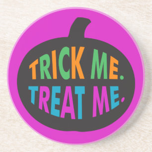 Trick Me Treat Me, Halloween Multi-Färg Underlägg