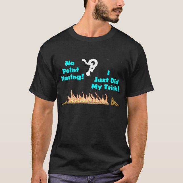 Trick (mörk) t-shirt (Framsida)